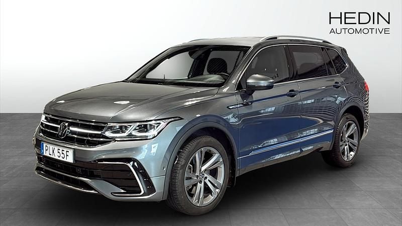 Grå (grey) Begagnad 2023 VW Tiguan Allspace SUV | 379 900 kr (Marknadspris) - Bild 1/4