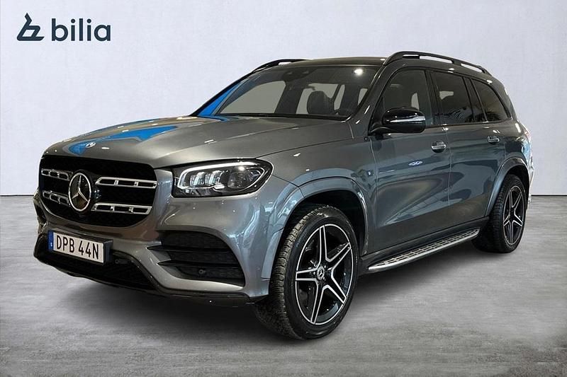 Grå Begagnad 2021 Mercedes GLS400 AMG SUV | 779 900 kr (Dyr) - Bild 1/3