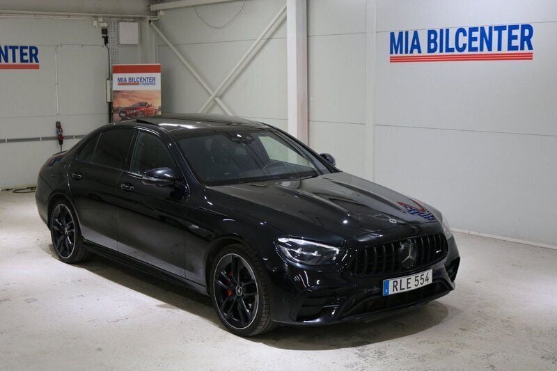 Svart Begagnad 2021 Mercedes E53 AMG AMG Sedan | 659 000 kr (Marknadspris) - Bild 1/4