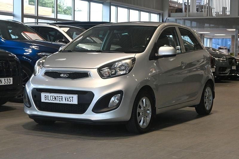 Grå Begagnad 2012 Kia Picanto Halvkombi | 49 000 kr (Marknadspris) - Bild 1/4