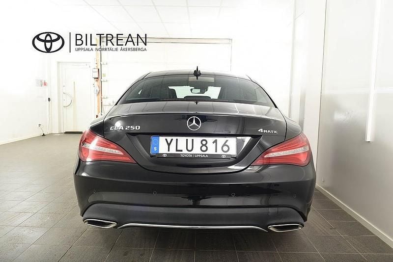 Begagnad Mercedes CLA250 211 HK (155 kW) 2017 Svart Sedan