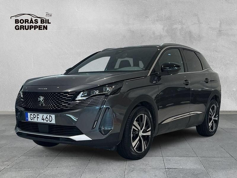 Grå Begagnad 2024 Peugeot 3008 GT SUV | 279 000 kr (Marknadspris) - Bild 1/4