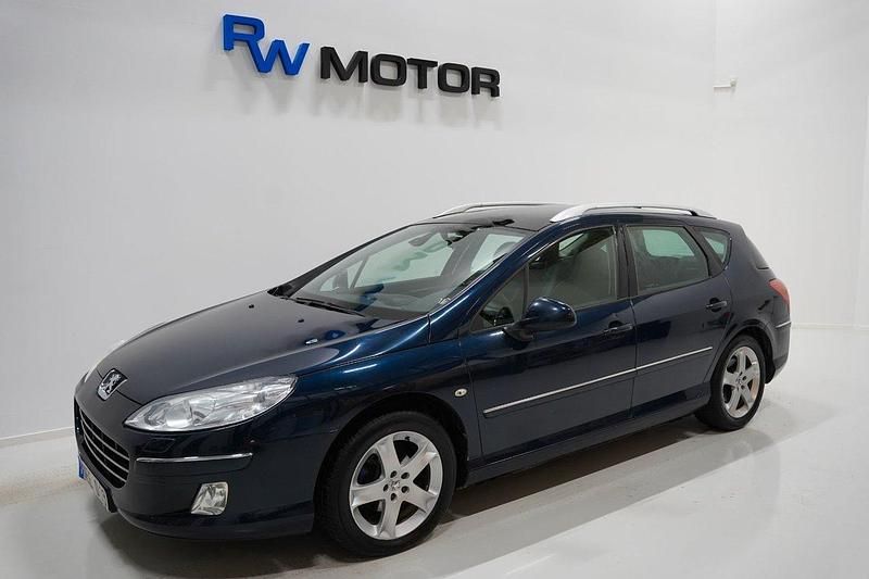 Blå Begagnad 2010 Peugeot 407 Kombi | 29 900 kr (Marknadspris) - Bild 1/4