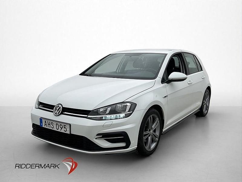 Begagnad VW Golf VII R-line 116 HK (85 kW) 2018 Vit Halvkombi