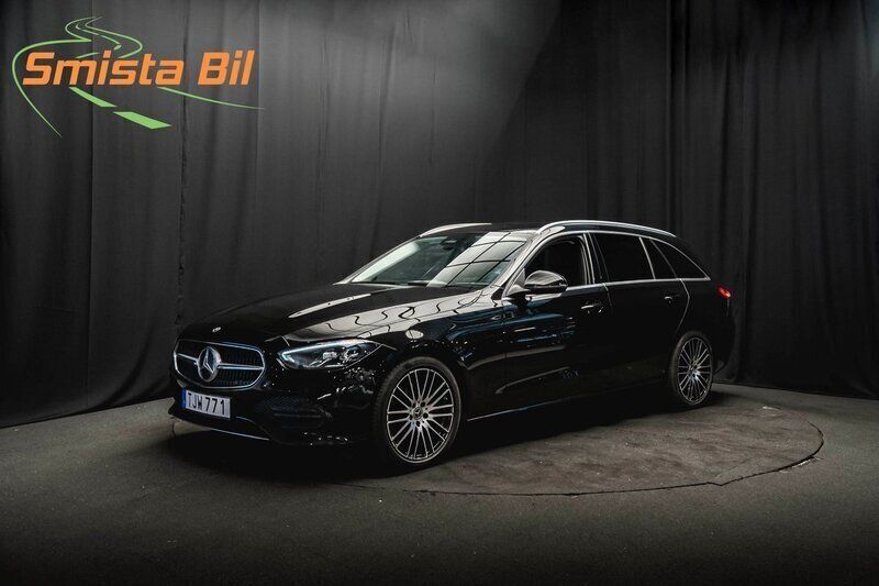 Svart Begagnad 2022 Mercedes C200 Kombi | 364 900 kr (Marknadspris) - Bild 1/4