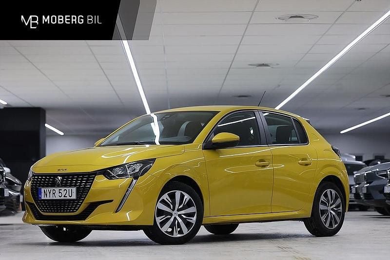 Gul Begagnad 2020 Peugeot 208 Active Halvkombi | 119 900 kr (Marknadspris) - Bild 1/2