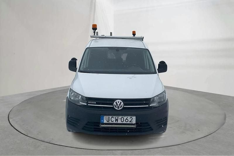 Begagnad VW Caddy Maxi 122 HK (89 kW) 2016 Vit Minibuss