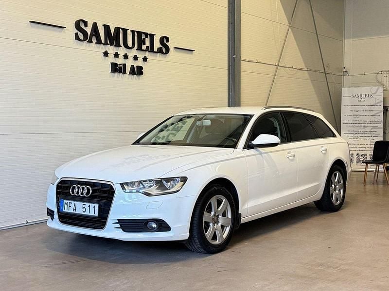 Vit Begagnad 2011 Audi A6 Proline Kombi | 109 900 kr (Marknadspris) - Bild 1/4