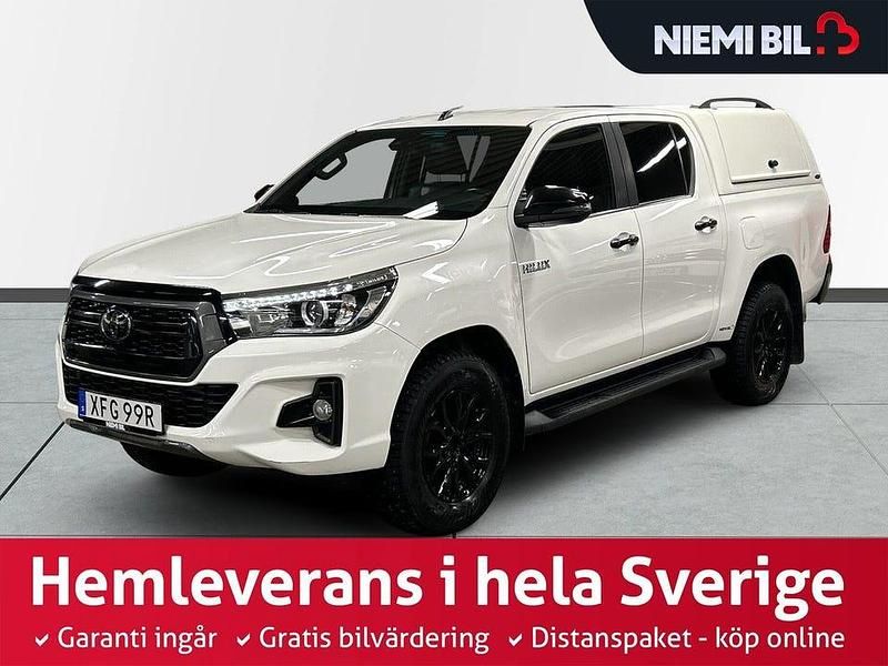 Vit Begagnad 2020 Toyota HiLux Pickup | 479 900 kr (Marknadspris) - Bild 1/3