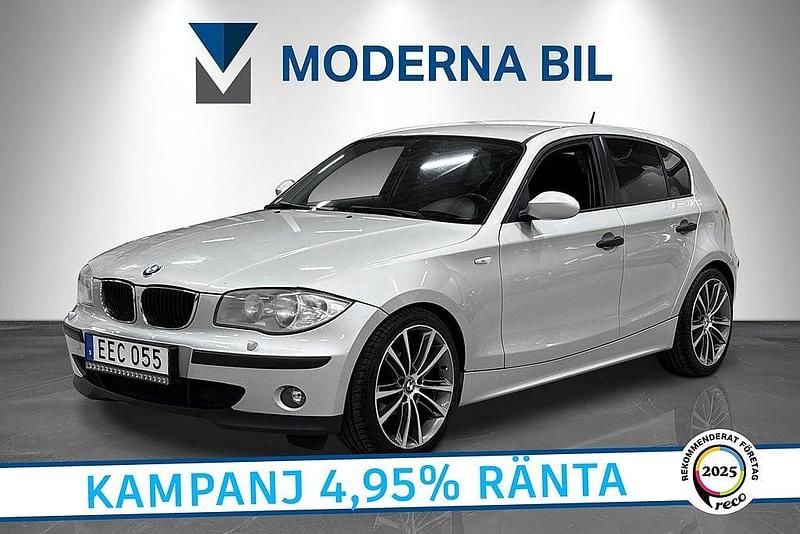 Grå Begagnad 2006 BMW 116 Advantage Halvkombi | 49 900 kr (Lite dyr) - Bild 1/4