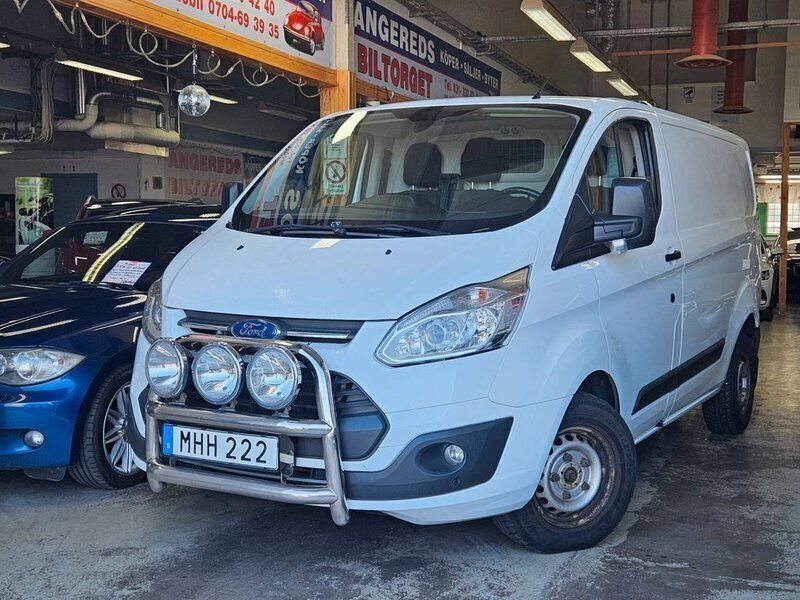 Vit Begagnad 2017 Ford Transit Custom Van | 119 999 kr (Lite dyr) - Bild 1/4