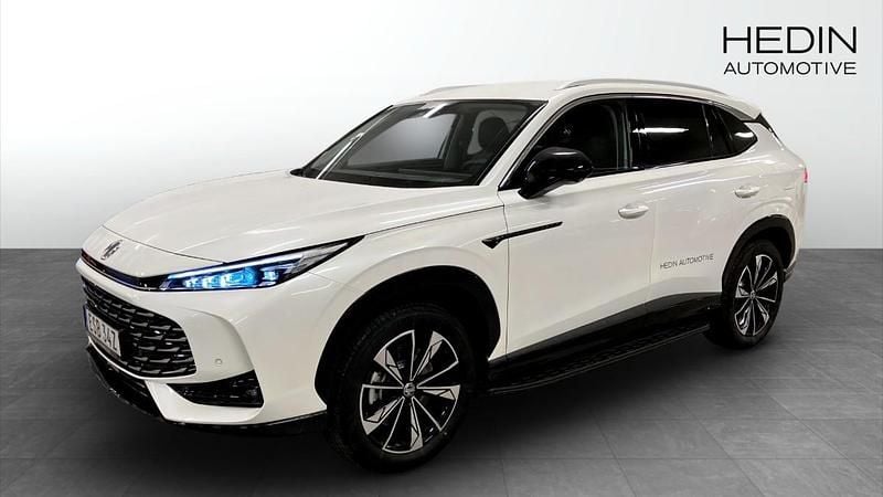 Vit Begagnad 2024 MG HS Luxury SUV | 419 900 kr (Marknadspris) - Bild 1/4
