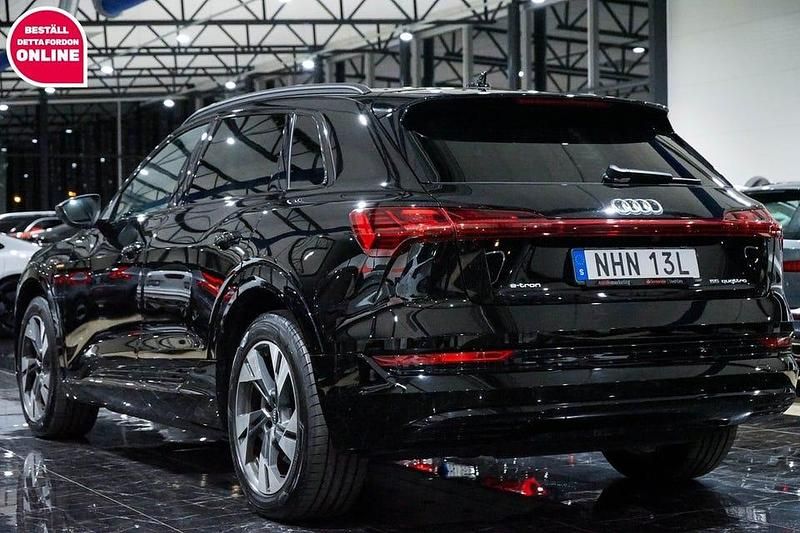Begagnad Audi e-tron Proline 300 kW (408 HK) 2021 Svart SUV