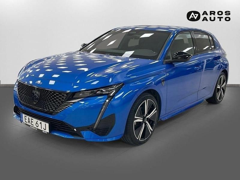 Blå Begagnad 2022 Peugeot 308 GTi Halvkombi | 249 900 kr (Lite dyr) - Bild 1/4