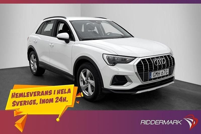 Vit Begagnad 2025 Audi Q3 SUV | 359 900 kr - Bild 1/3