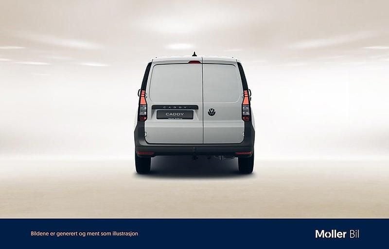 Ny VW Caddy 122 HK (89 kW) 2025 Vit Minibuss