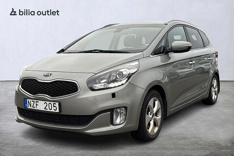 Grå Begagnad 2013 Kia Carens Minibuss | 27 000 kr (Marknadspris) - Bild 1/3