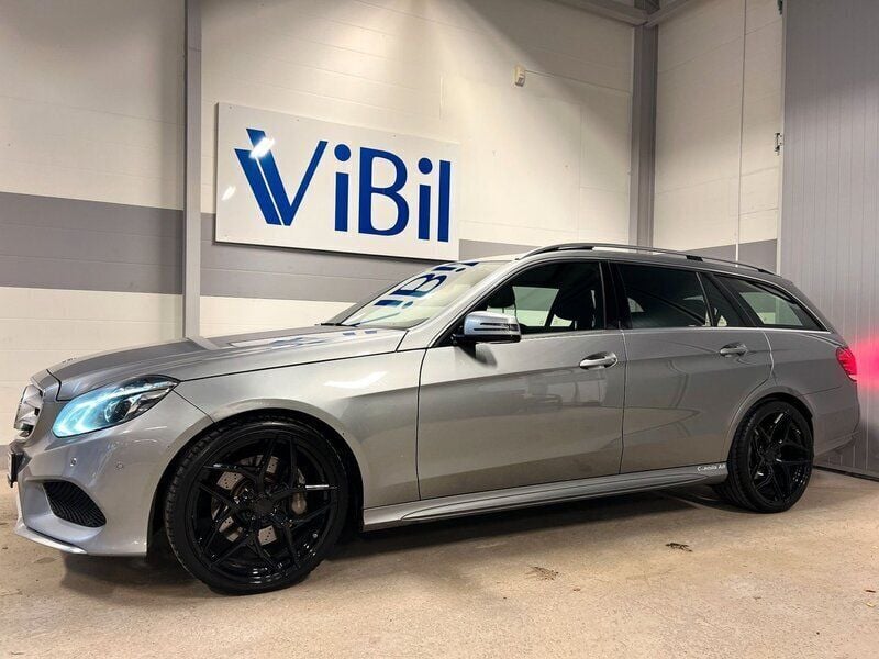 Begagnad Mercedes E400 AMG 334 HK (245 kW) 2013 Grå Kombi