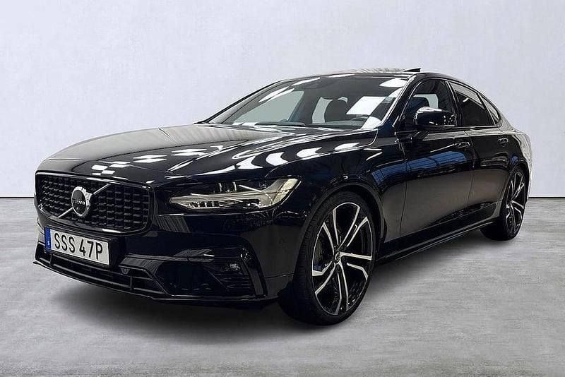 Svart Begagnad 2020 Volvo S90 R-Design Sedan | 389 900 kr (Marknadspris) - Bild 1/4