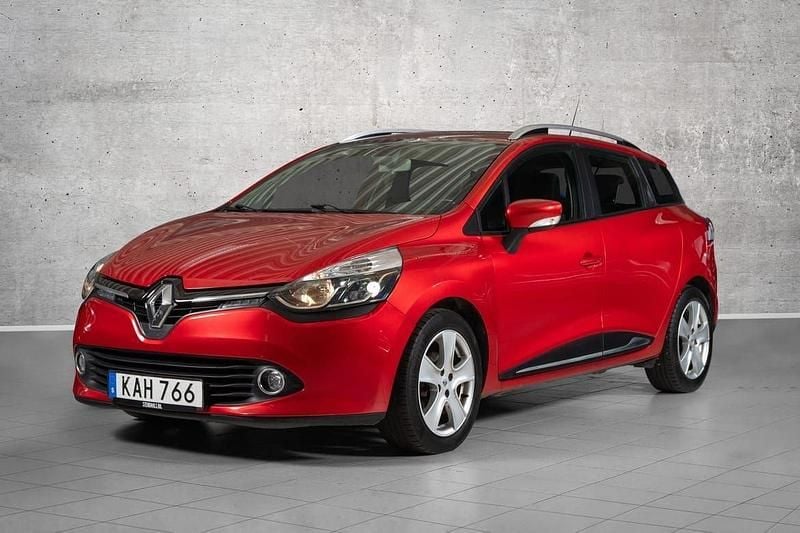 Röd Begagnad 2015 Renault Clio GrandTour Dynamique Kombi | 79 900 kr (Marknadspris) - Bild 1/4