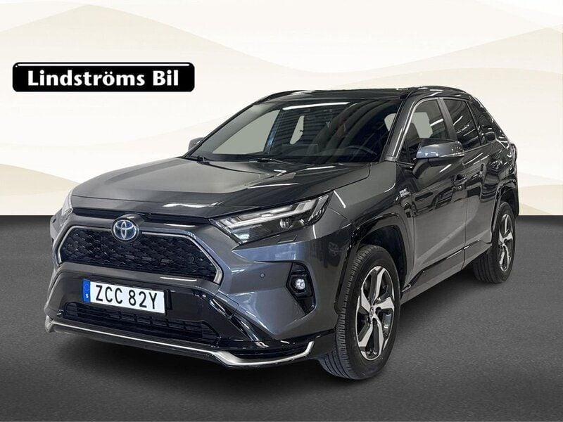 Mörkgrå (grå) Begagnad 2022 Toyota RAV4 Hybrid Edition SUV | 444 900 kr (Marknadspris) - Bild 1/3