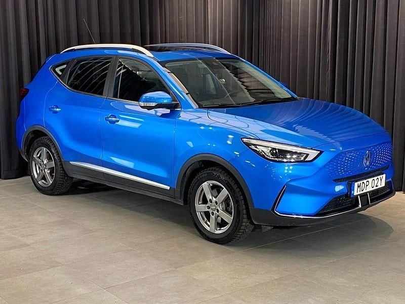 Blå Begagnad 2022 MG ZS SUV | 229 500 kr (Bra pris) - Bild 1/4