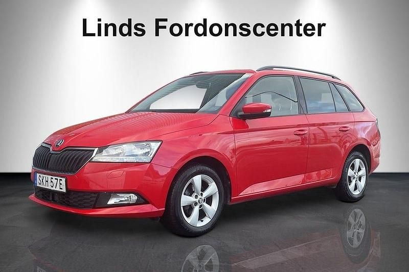 Röd Begagnad 2019 Skoda Fabia Style Kombi | 95 000 kr (Superpris) - Bild 1/4