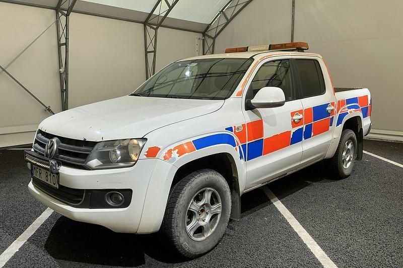 Vit Begagnad 2011 VW Amarok Pickup | 69 000 kr (Superpris) - Bild 1/3