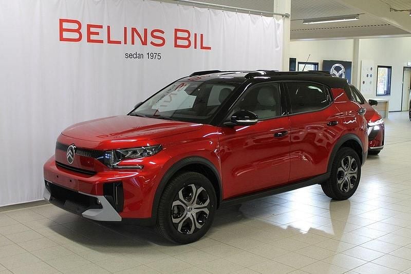 Röd (röd elixir) Ny 2025 Citroën C3 Aircross SUV | 241 600 kr (Marknadspris) - Bild 1/4