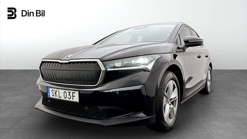 Svart Begagnad 2023 Skoda Enyaq iV SUV | 394 500 kr (Superpris) - Bild 1/4