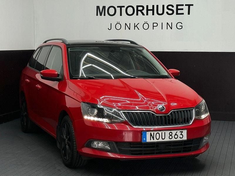 Röd Begagnad 2016 Skoda Fabia Style Kombi | 54 800 kr (Marknadspris) - Bild 1/4