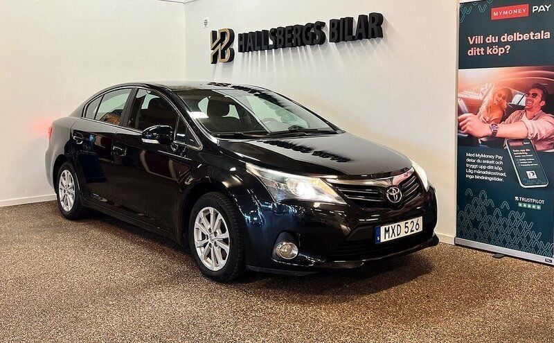 Svart Begagnad 2012 Toyota Avensis Business Edition Sedan | 69 900 kr (Lite dyr) - Bild 1/4