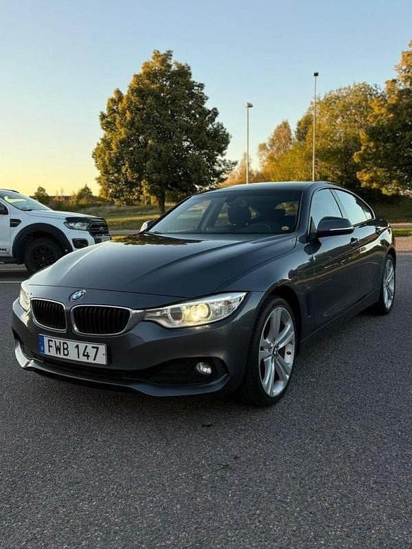 Begagnad BMW 420 Gran Coupé 184 HK (135 kW) 2015 Grå Sportkupé