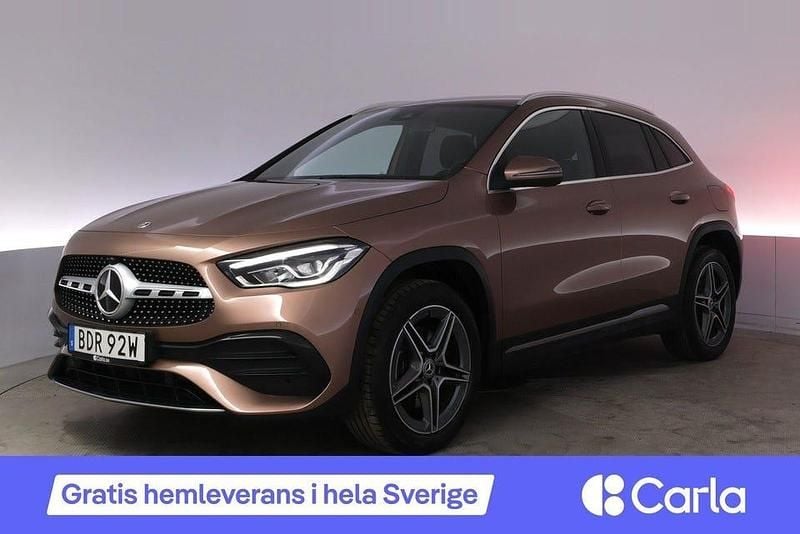 Brun Begagnad 2023 Mercedes GLA250 AMG SUV | 387 990 kr (Marknadspris) - Bild 1/2