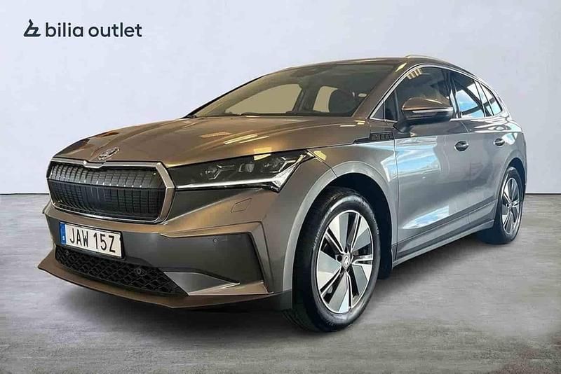 Grå Begagnad 2023 Skoda Enyaq iV SUV | 459 900 kr (Dyr) - Bild 1/1