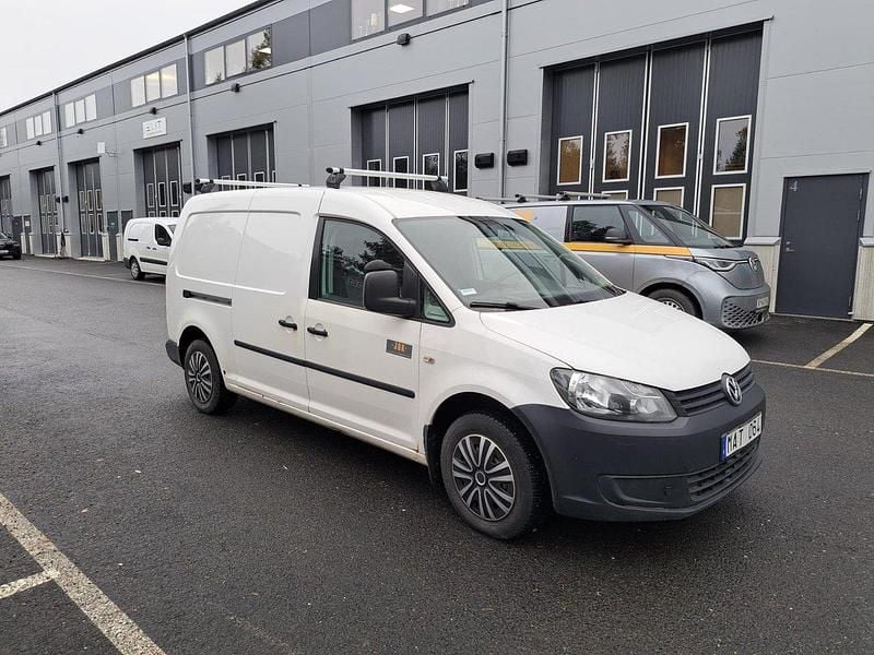 Vit Begagnad 2011 VW Caddy Maxi Minibuss | 45 000 kr (Superpris) - Bild 1/4