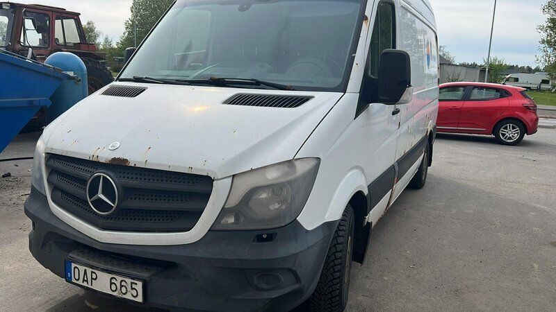 Vit Begagnad 2014 Mercedes Sprinter Van | 59 000 kr - Bild 1/4