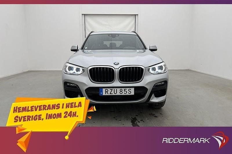 Begagnad BMW X3 M Sport 184 HK (135 kW) 2020 Silver SUV