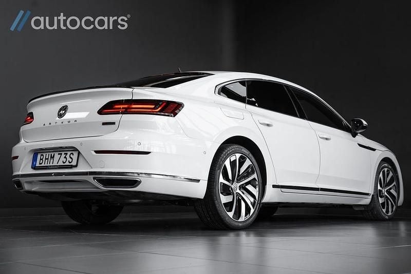 Begagnad VW Arteon GT 190 HK (139 kW) 2019 Vit Halvkombi