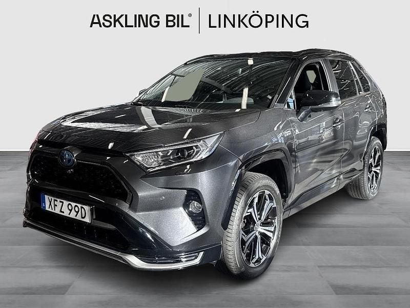 Grå Begagnad 2021 Toyota RAV4 Hybrid Premium SUV | 389 000 kr (Bra pris) - Bild 1/4