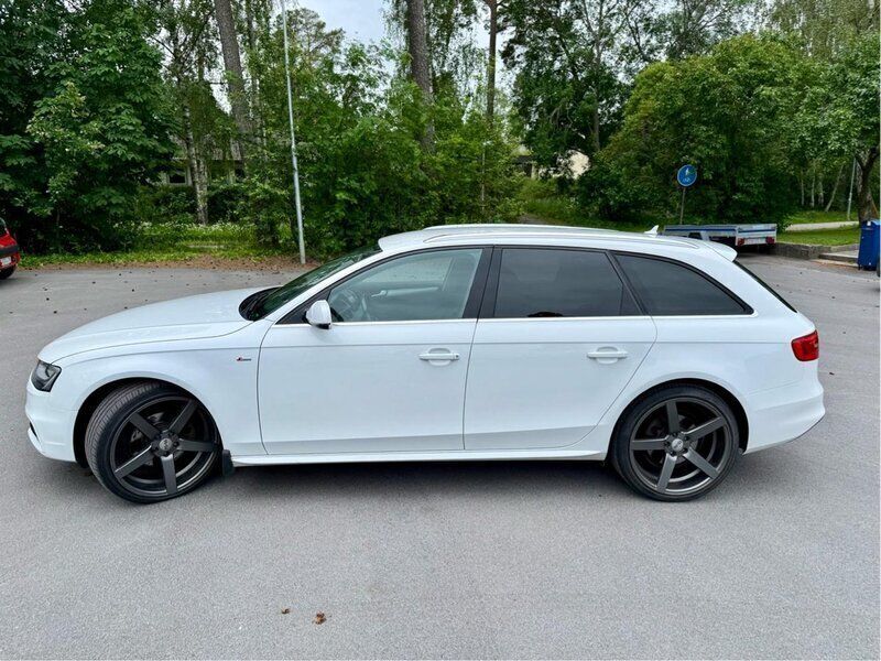 Vit Begagnad 2015 Audi A4 Sport Kombi | 129 000 kr (Superpris) - Bild 1/4