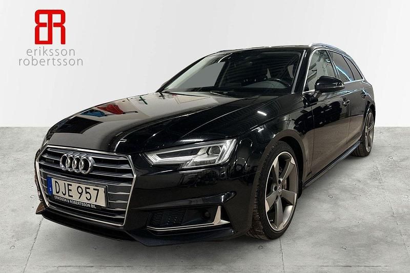 Svart Begagnad 2019 Audi A4 Kombi | 219 900 kr (Marknadspris) - Bild 1/4