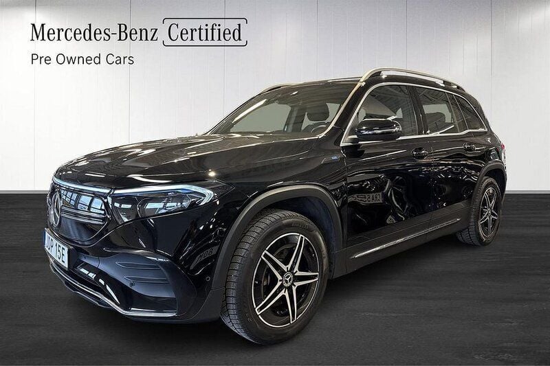 Svart Begagnad 2022 Mercedes EQB300 AMG SUV | 409 000 kr (Marknadspris) - Bild 1/4