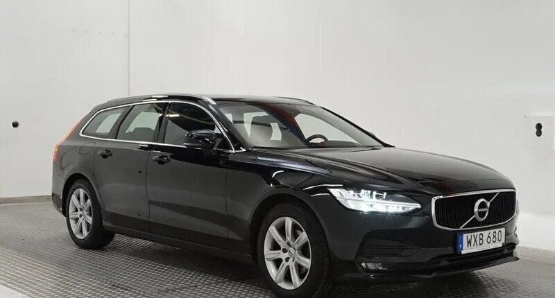 Svart Begagnad 2018 Volvo V90 Kombi | 229 900 kr (Marknadspris) - Bild 1/4