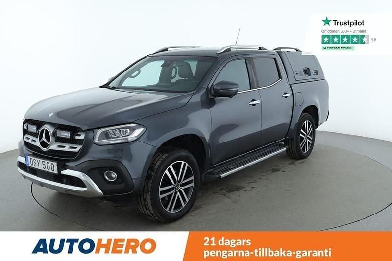 Grå Begagnad 2018 Mercedes X250 Pickup | 279 000 kr (Dyr) - Bild 1/4