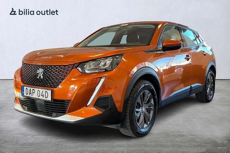 Orange Begagnad 2021 Peugeot e-2008 Active SUV | 164 900 kr (Lite dyr) - Bild 1/3