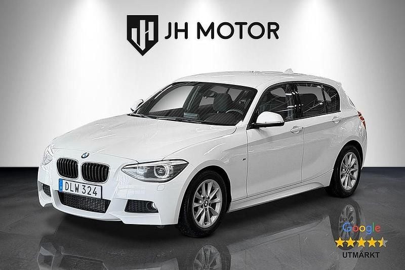 Begagnad BMW 116 M Sport 136 HK (100 kW) 2014 Vit Halvkombi