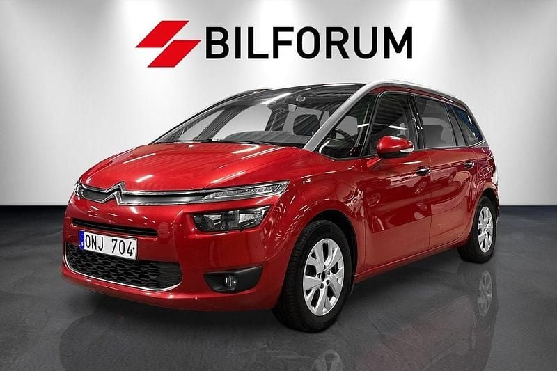 Röd Begagnad 2013 Citroën Grand C4 Picasso Minibuss | 69 900 kr (Superpris) - Bild 1/4