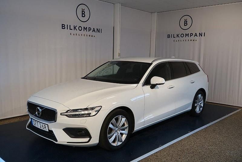 Vit Begagnad 2019 Volvo V60 Kombi | 244 800 kr (Bra pris) - Bild 1/4
