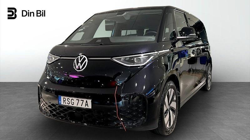 Svart Ny 2025 VW ID. Buzz Pro Van | 685 700 kr (Marknadspris) - Bild 1/4